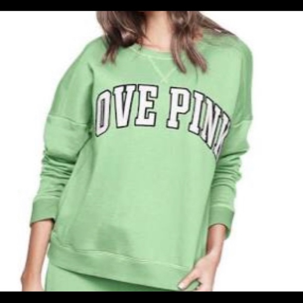LOVE PINK CREW sweatshirt